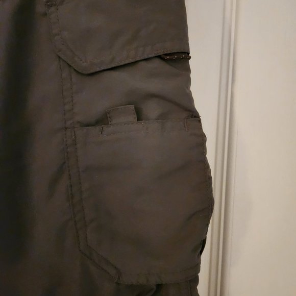 REI Pants Men's LG 34W Lightweight Hiking Zip Off Legs Relaxed Fit Pockets Olive - Picture 9 of 16